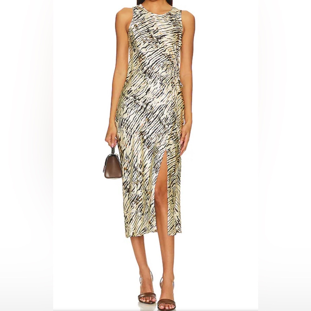Rails Gabriella Dress in Neutral Ikat